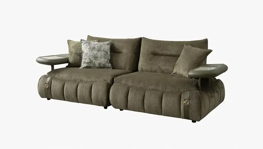 Ravena Modern Triple Sofa - 1