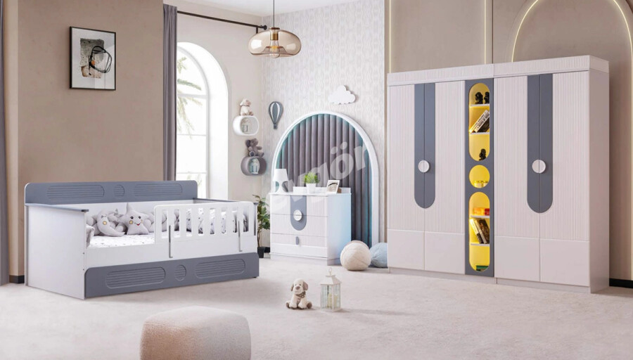 Ravi Gri Çocuk Odası