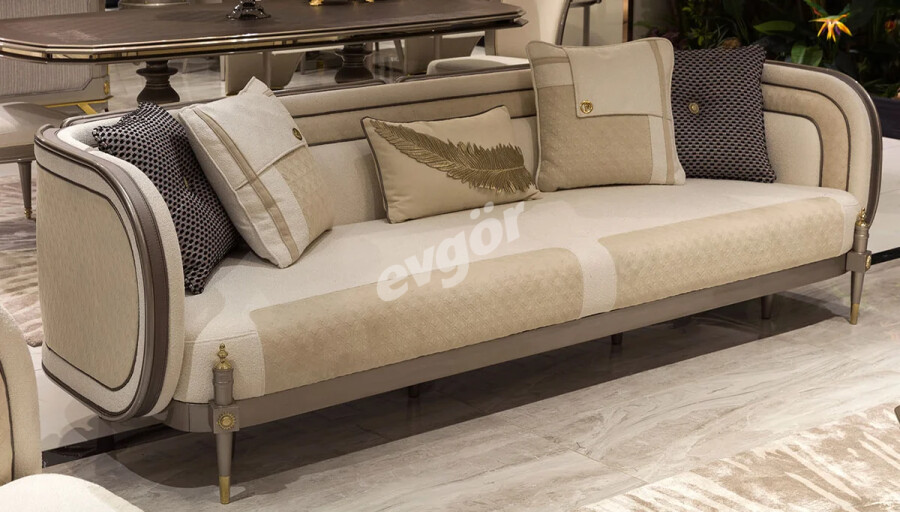 Resivo Lüks Üçlü Koltuk