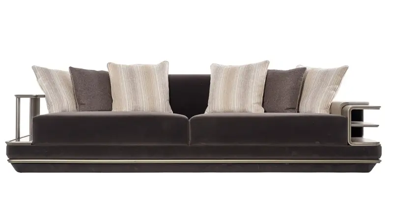 Resta Lüks Kol Sehpalı Üçlü Koltuk - 1