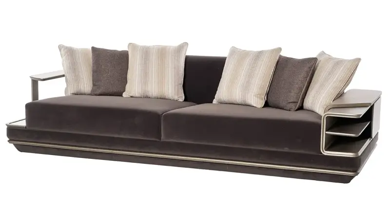 Resta Lüks Kol Sehpalı Üçlü Koltuk - 2