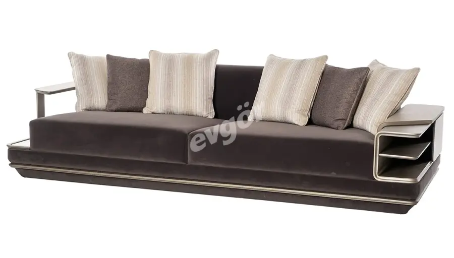 Resta Lüks Kol Sehpalı Üçlü Koltuk - 2