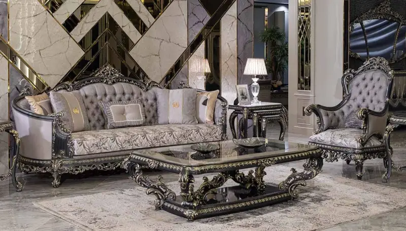 Reyana Classic Sofa Set - 1