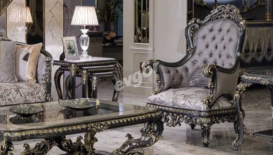 Reyana Classic Sofa Set - 5