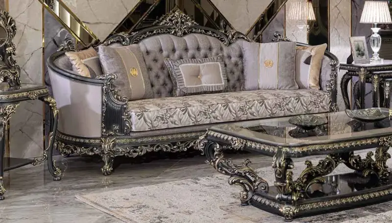 Reyana Classic Sofa Set - 2