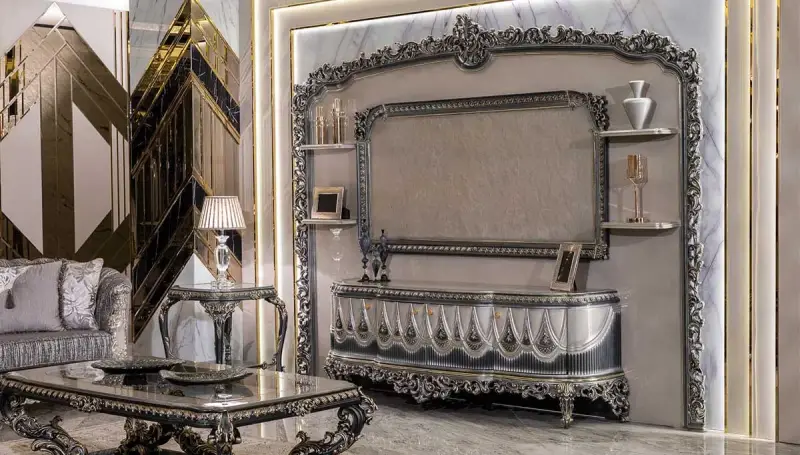 Reyana Classic Sofa Set - 7