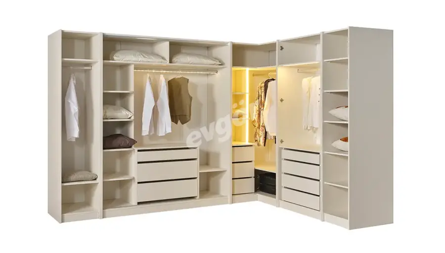 Rimay Modern Köşe Dolap - 4