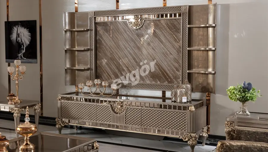 Rivesa Art Deco TV Unit - 1