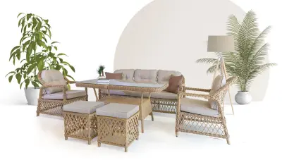 Rivoli Rattan Seating Group - 1