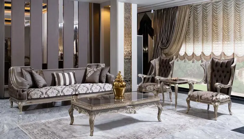 Rodesa Luxury Sofa Set - 1