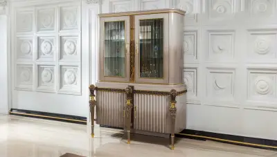 Truva Krem Lüks Yemek Odası - 7