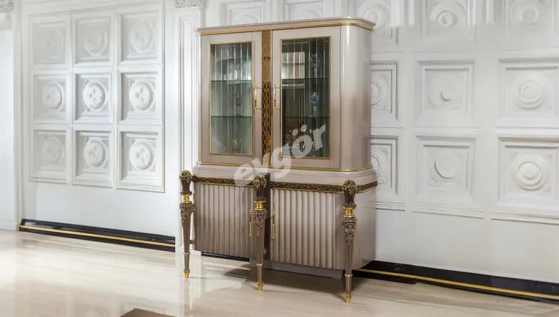 Truva Krem Lüks Yemek Odası - 7