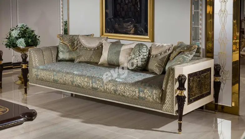 Truva Kutu Kol Lüks Üçlü Koltuk - 1