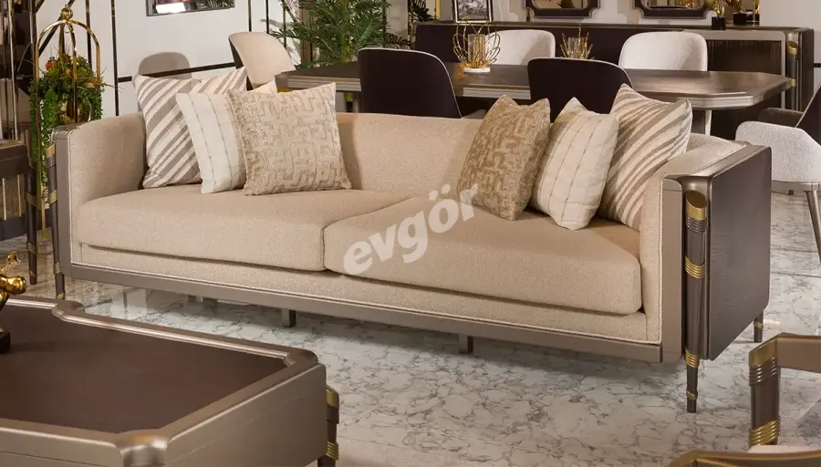 Romera Lüks Üçlü Koltuk - 1