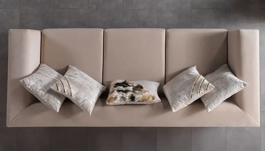 Rovena Luxury Three-Seater Sofa - 1
