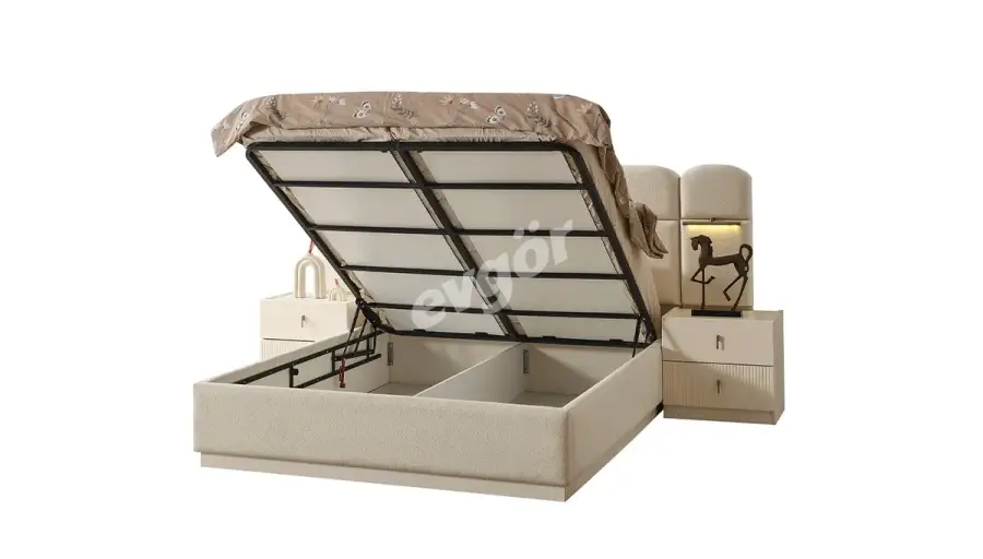 Rozalin Modern Base Bedstead (160 cm) - 2