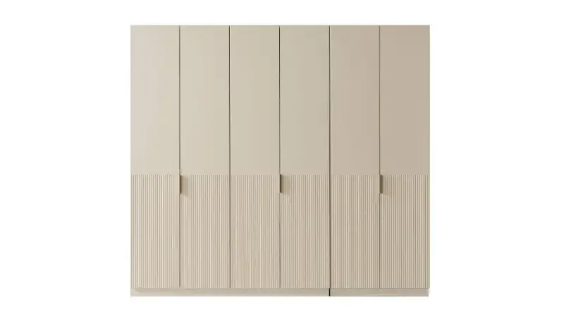 Rozalin Modern Wardrobe (6 Painted Doors)