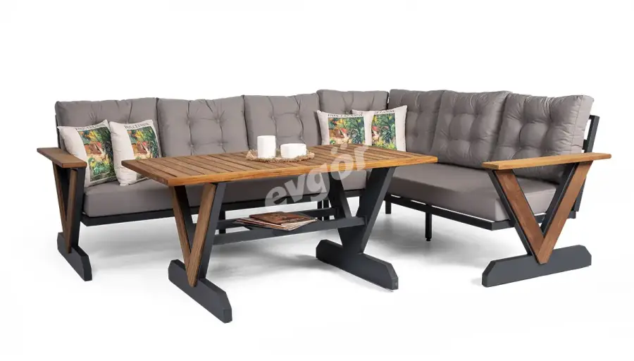 Ruzgar Garden Corner Set - 1