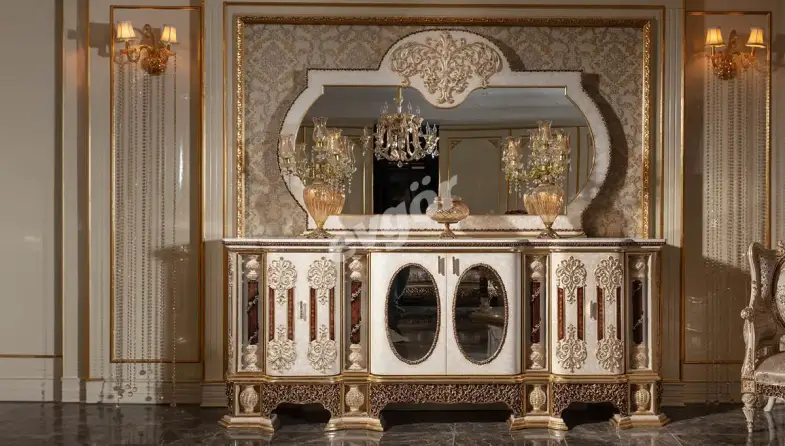 Şahmaran Krem Klasik Konsol - 1