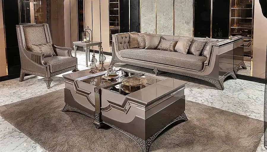 Saye Avant-garde Sofa Set - 1