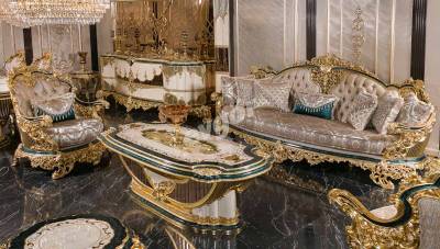 Sehzade Classic Sofa Set