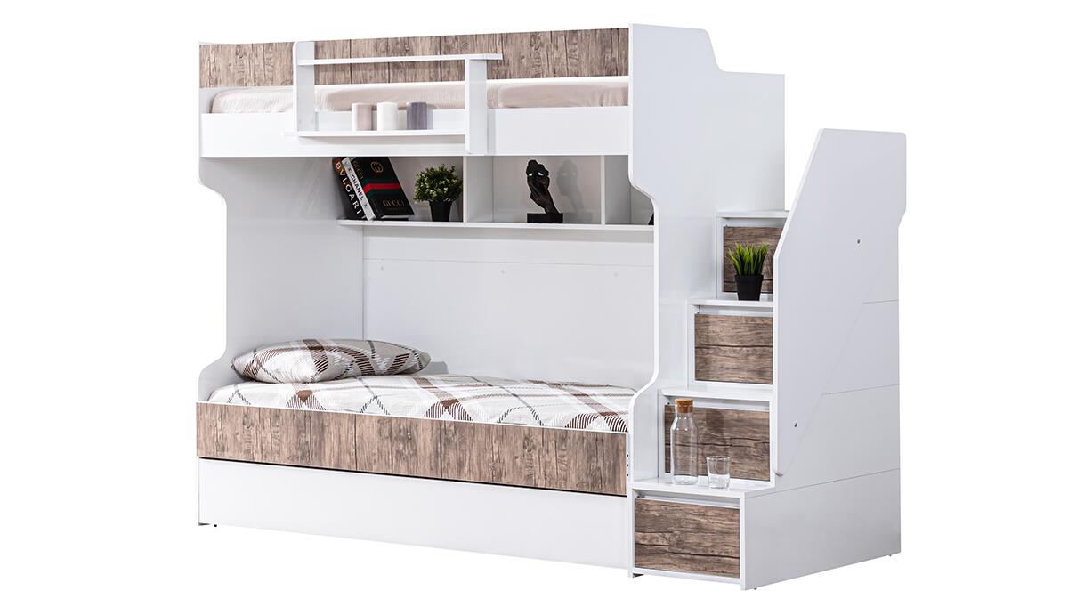 Serna Yavrulu Kahverengi Bunk - 2