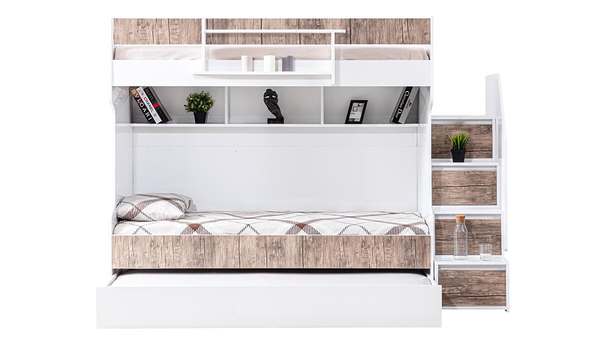 Serna Yavrulu Kahverengi Bunk - 4