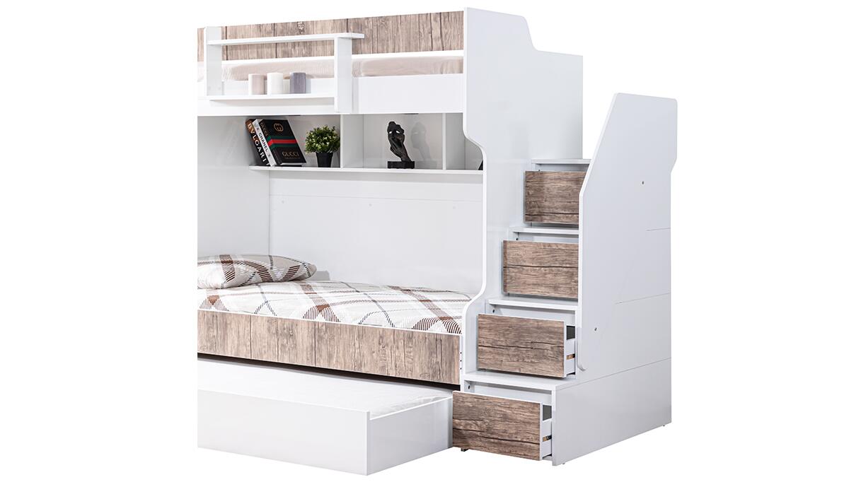 Serna Yavrulu Kahverengi Bunk - 8