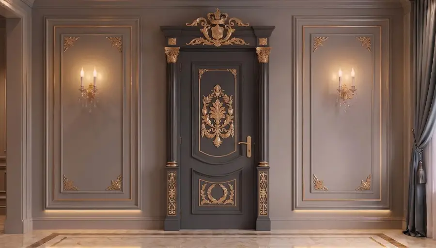 Seyir Classic Crowned Decorative Door - 2