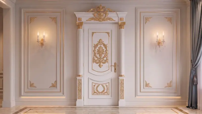 Seyir Classic Crowned Decorative Door - 3