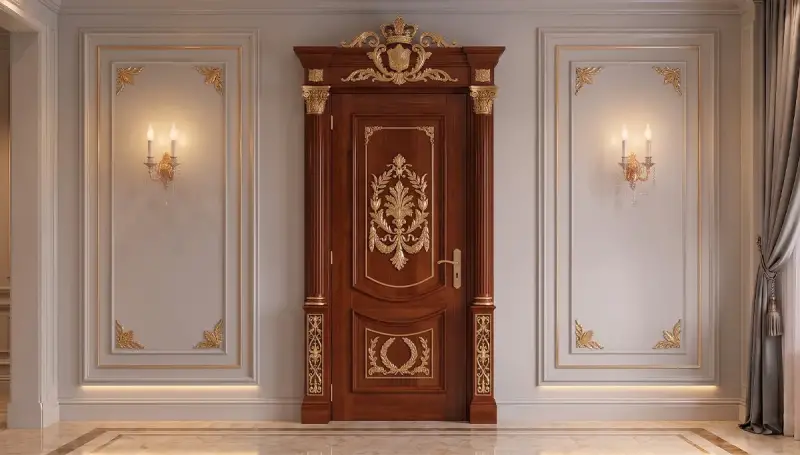 Seyir Classic Crowned Decorative Door - 5