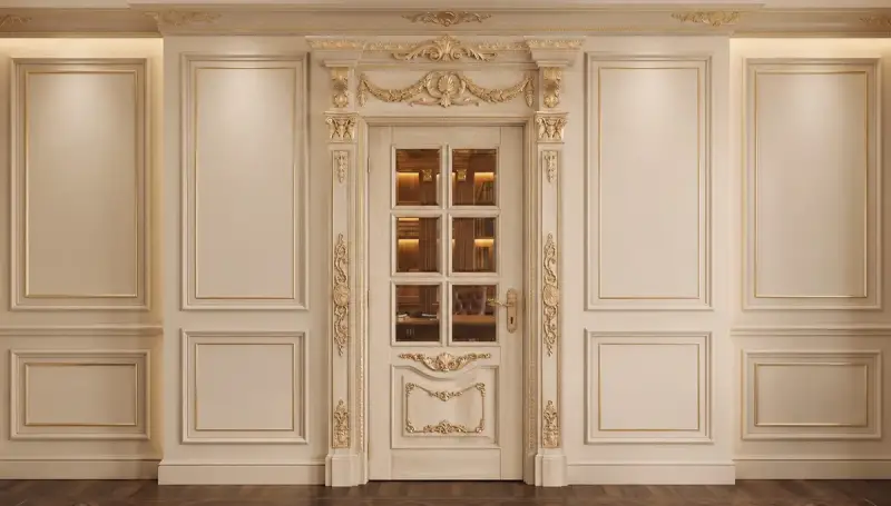 Sezgi Classic Crowned Decorative Door