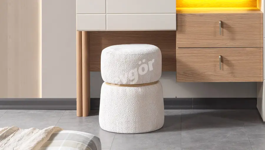Silva Modern Pouf - 1