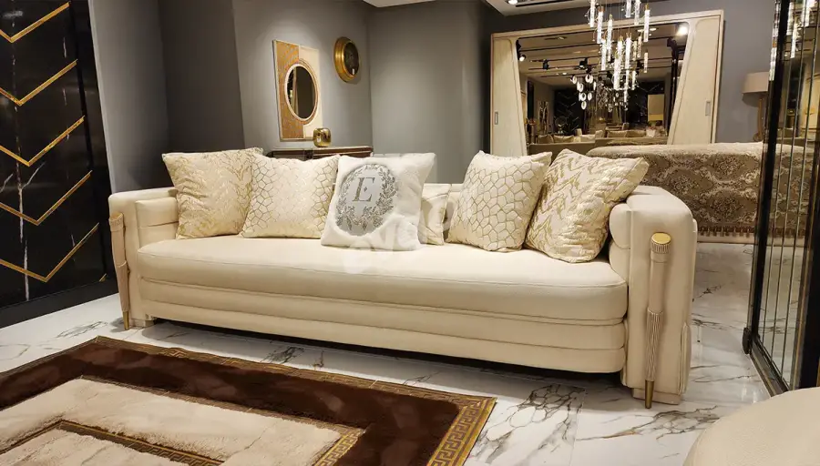 Sirius Luxury Three-Seater Sofa - 1