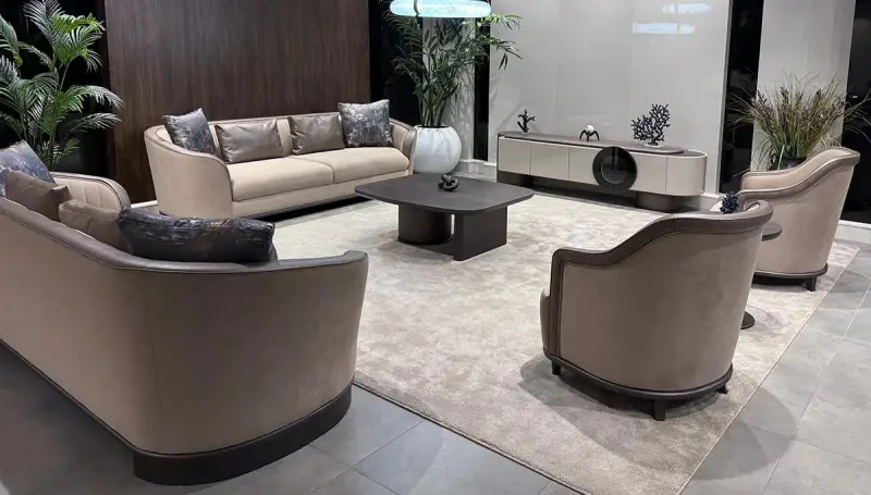 Soprano Modern Sofa Set - 1