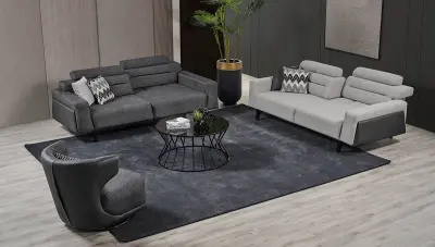 Sorti Anthracite Sofa Set - 2
