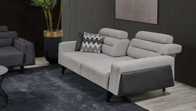 Sorti Anthracite Sofa Set - 3