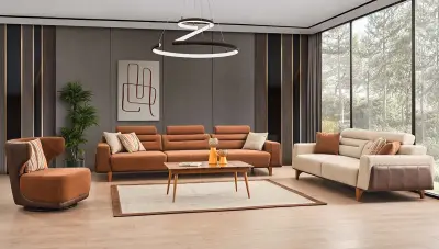 Sorti Modern Sofa Set - 1