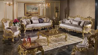 Süleyman Şah Klasik Koltuk Takımı - 1