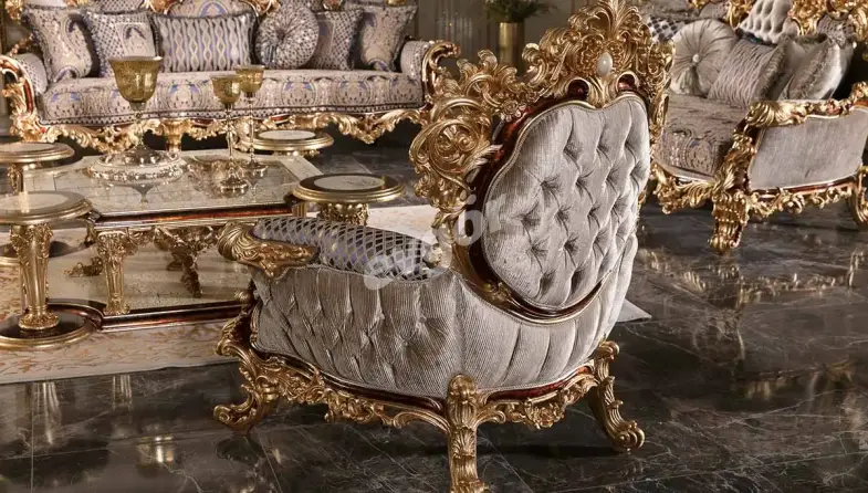 Sultan Klasik Koltuk Takımı - 6