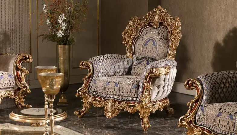 Sultan Klasik Koltuk Takımı - 5