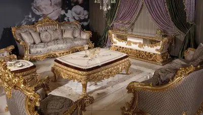 Taç Mahal Klasik Koltuk Takımı - 2
