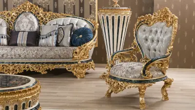 Tandiya Classic Sofa Set - 4