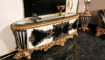 Tandiya Black TV Unit - 2