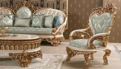 Tandiya Varakli Sofa Set - 5