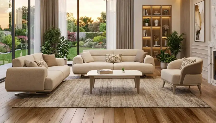 Tolisa Modern Sofa Set - 1