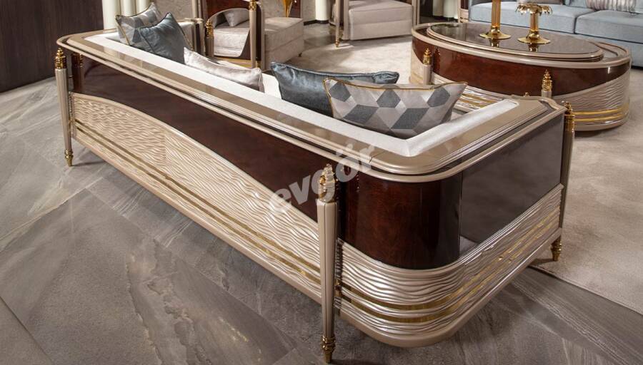 Valeria Ceviz Koltuk Takımı - 3