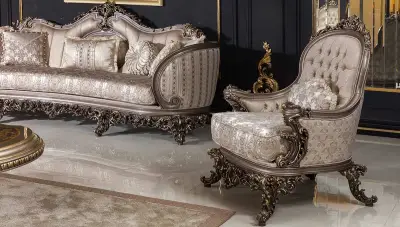 Topkapı Klasik Koltuk Takımı - 3