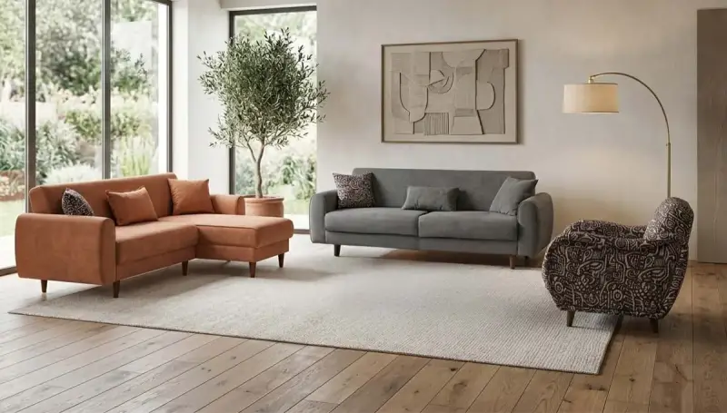 Travo Modern Sofa Set