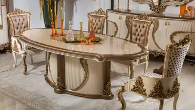Tuğra Klasik Yemek Masası